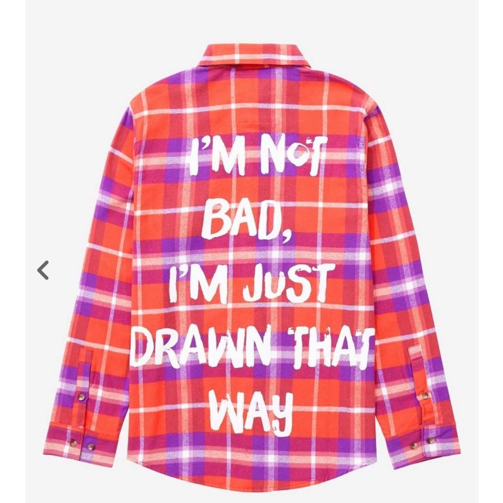 Cakeworthy Disney —- Who Framed Roger Rabbit Jessica Rabbit Flannel —— NWOT